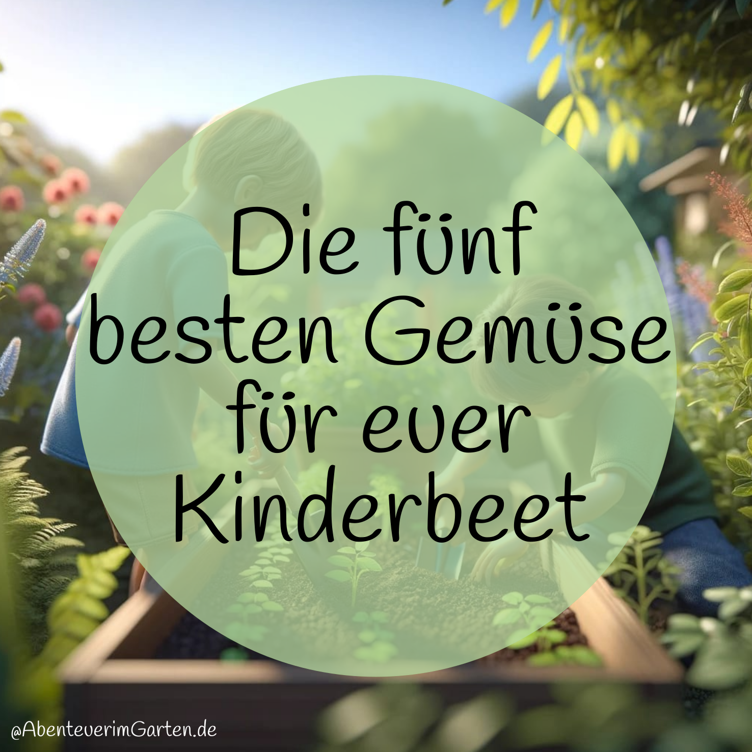 Unsere 5 Lieblingsgemüse für's Kinderbeet